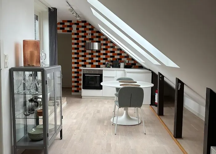Attic In With Rooftop Terrace 奥斯陆